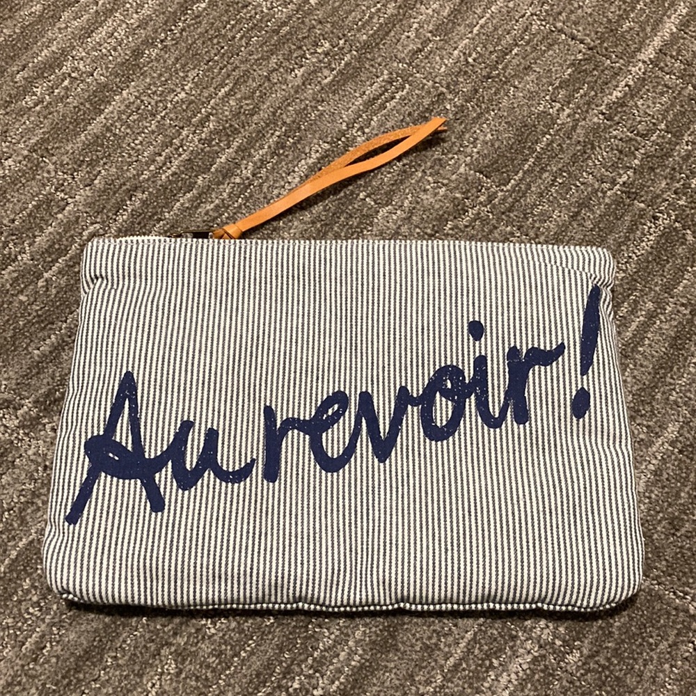 Ann Taylor LOFT Aurevoir Clutch / Make-up Bag